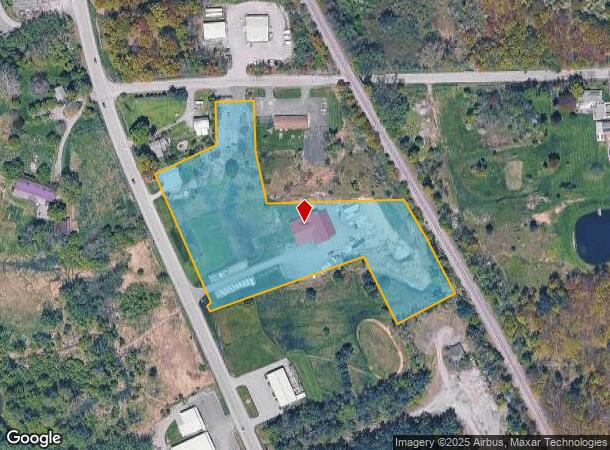  550 Olean Rd, East Aurora, NY Parcel Map