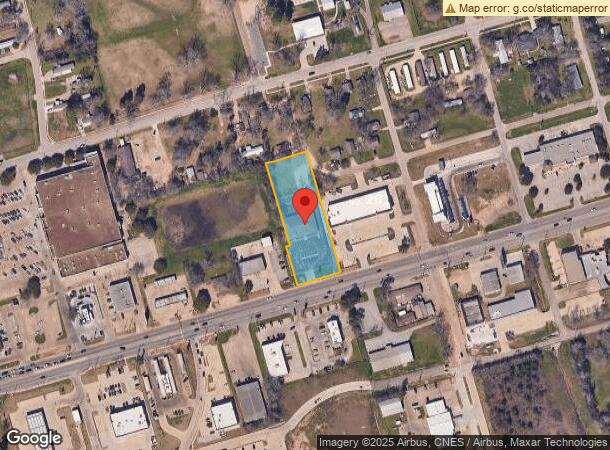  804 W Montgomery St, Willis, TX Parcel Map