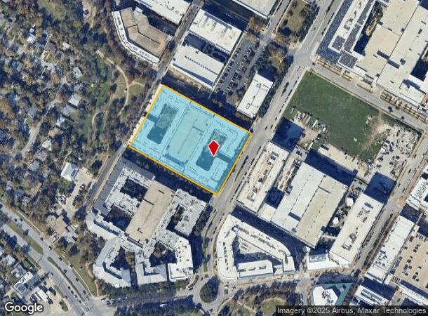  4646 Mueller Blvd, Austin, TX Parcel Map
