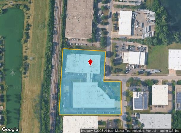 1120 Frontenac Rd, Naperville, IL Parcel Map