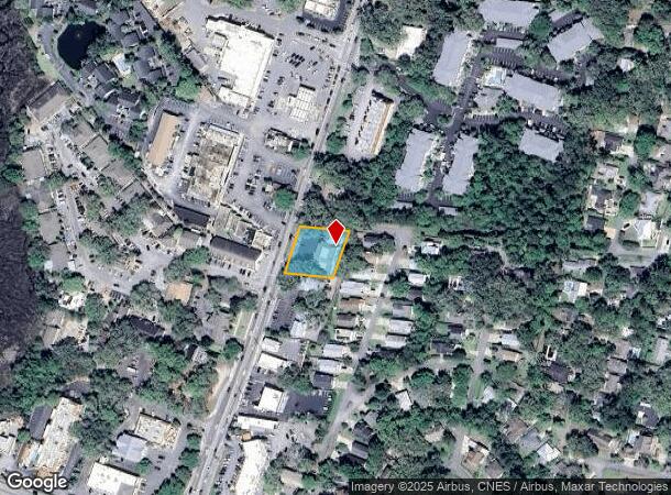 1626 Frederica Rd, Saint Simons Island, GA Parcel Map