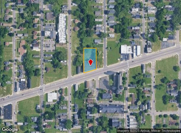 642 Broadway St, Buffalo, NY Parcel Map