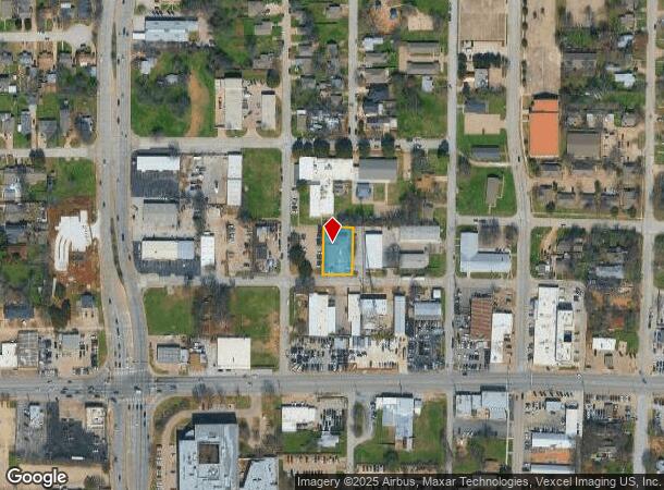  515 Prairie St, Arlington, TX Parcel Map