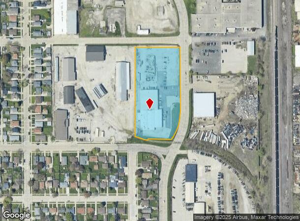 2040 S Memorial Dr, Racine, WI Parcel Map