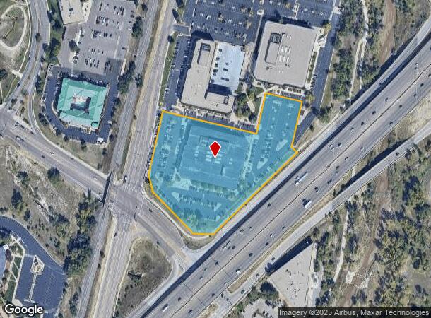  5725 Mark Dabling Blvd, Colorado Springs, CO Parcel Map