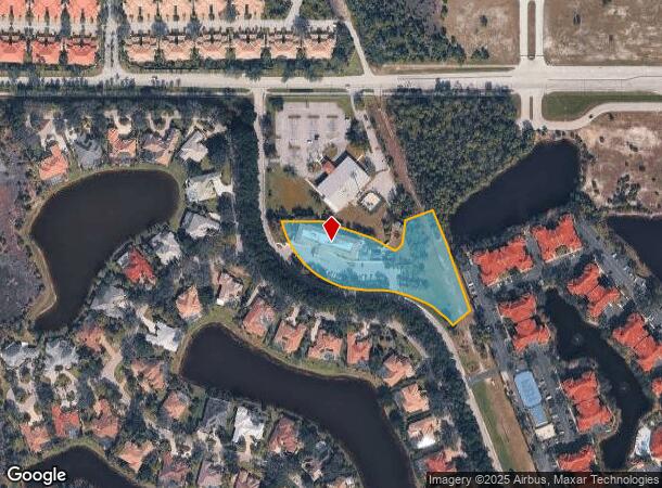  23601 Commons Dr, Estero, FL Parcel Map
