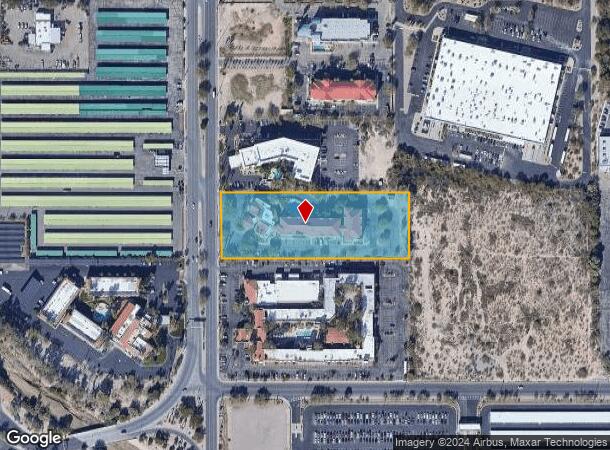  7001 S Tucson Blvd, Tucson, AZ Parcel Map