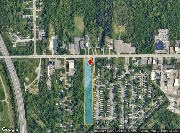  3419 W Pasadena Ave, Flint, MI Parcel Map