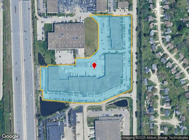  6606 Corporate Dr, Indianapolis, IN Parcel Map