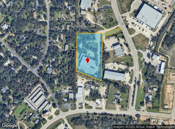 1713 Hur Industrial Blvd, Leander, TX Parcel Map