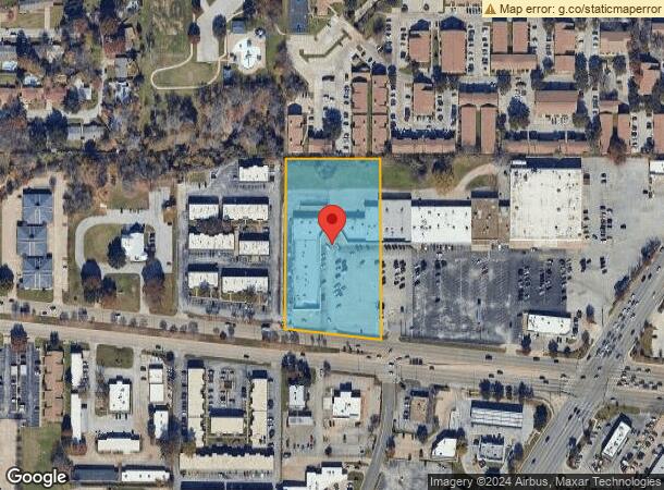  919 W Pioneer Pkwy, Arlington, TX Parcel Map