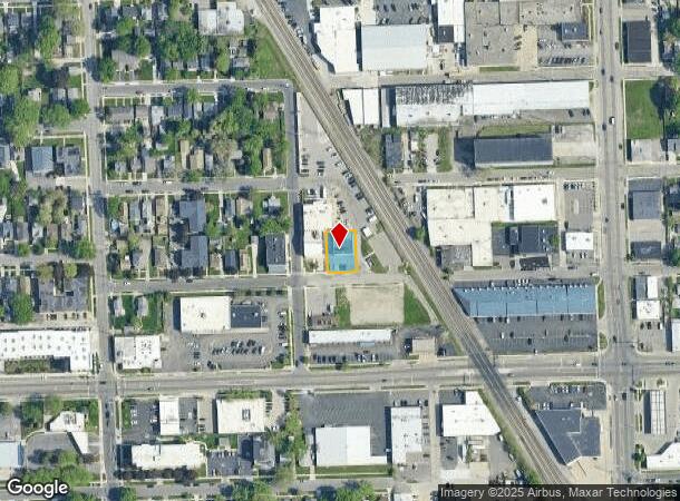 621 Vester St, Ferndale, MI Parcel Map