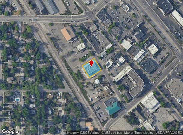 4145 Hubbard Ave N, Minneapolis, MN Parcel Map