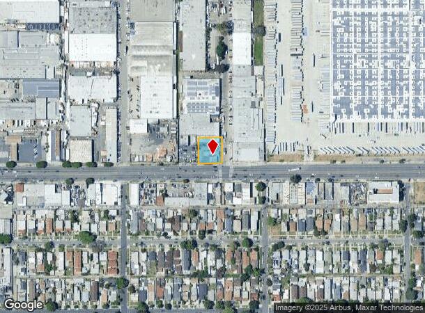  737 E Florence Ave, Los Angeles, CA Parcel Map