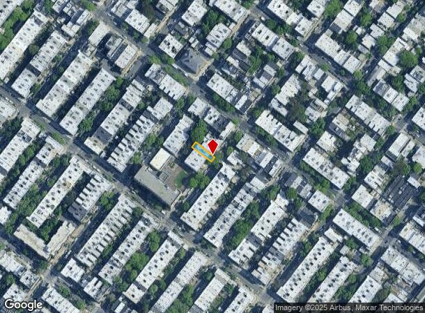 1727 Menahan St, Ridgewood, NY Parcel Map
