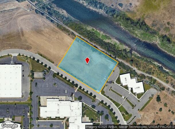 12929 E Pinecroft Way, Spokane Valley, WA Parcel Map