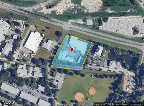  2501 E President St, Savannah, GA Parcel Map