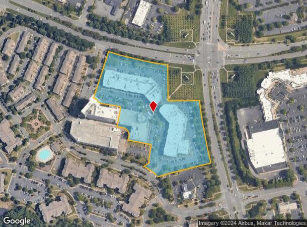  14825 Ballantyne Village Way, Charlotte, NC Parcel Map