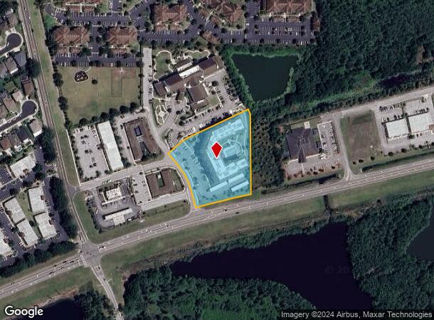  1900 Blue Fox Way, New Port Richey, FL Parcel Map