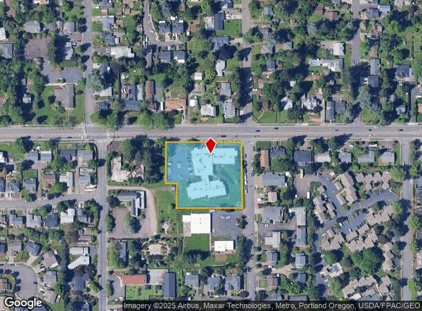 1350 W Powell Blvd, Gresham, OR Parcel Map