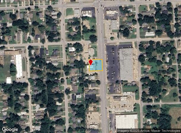 618 S Main St, Sapulpa, OK Parcel Map