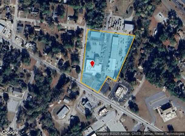 605 E 4Th Ave, Red Springs, NC Parcel Map