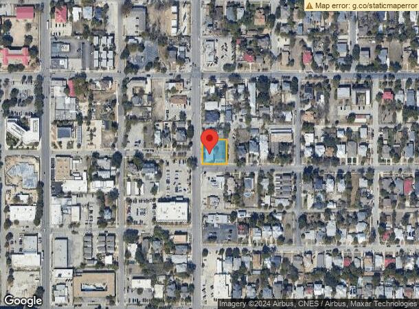  1800 Mccullough Ave, San Antonio, TX Parcel Map