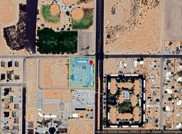  901 W Church Ave, Ridgecrest, CA Parcel Map