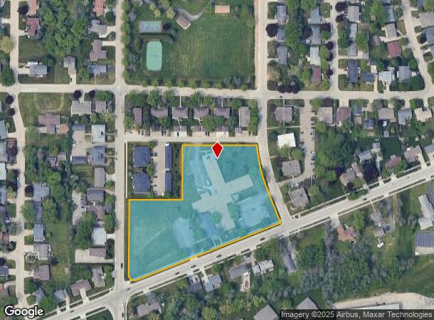  601 N Briarcliff Dr, Appleton, WI Parcel Map