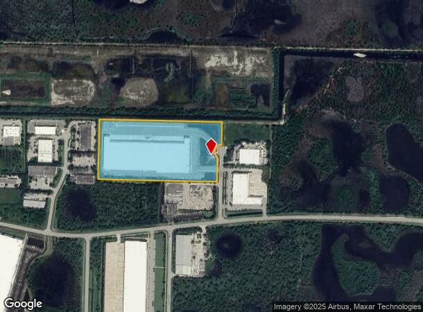  15791 Corporate Cir, Jupiter, FL Parcel Map