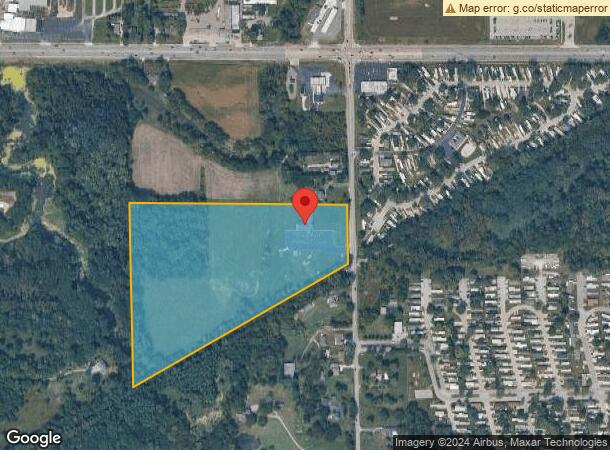  630 N County Line Rd, Hobart, IN Parcel Map