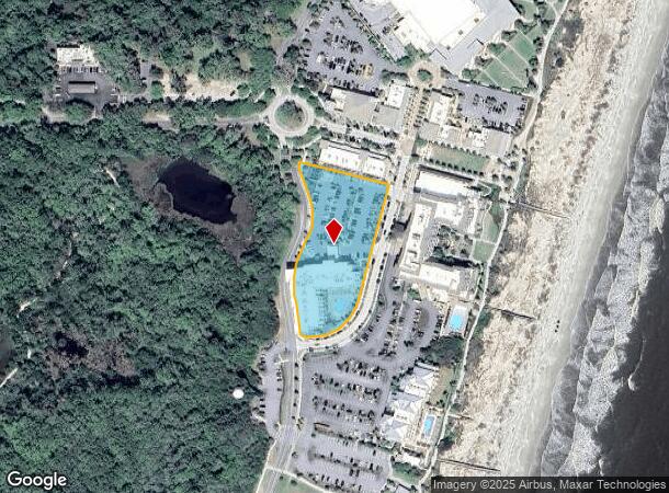 101 Ocean Way, Jekyll Island, GA Parcel Map