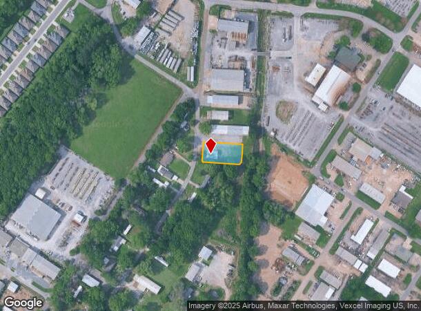  302 Tideland Rd, Lafayette, LA Parcel Map