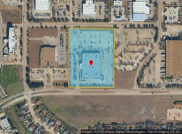 1351 E Bardin Rd, Arlington, TX Parcel Map