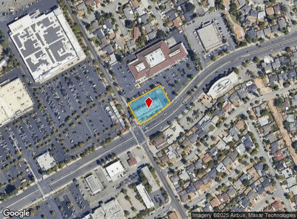  1795 Hillsdale Ave, San Jose, CA Parcel Map