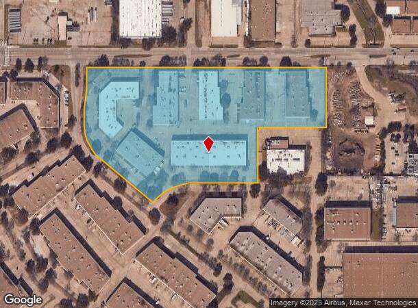 10410 Miller Rd, Dallas, TX Parcel Map
