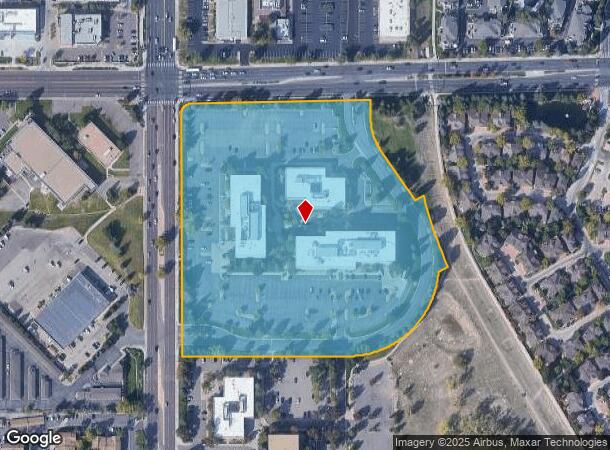  12100 E Iliff Ave, Aurora, CO Parcel Map