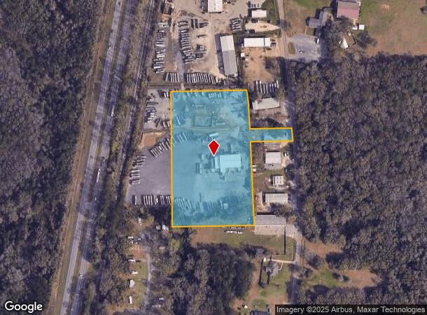 9701 Old Highway 43, Creola, AL Parcel Map