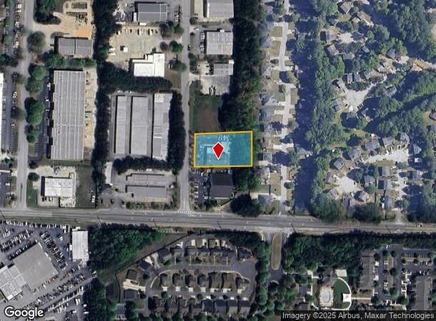 6971 Oak Ridge Commerce Way, Austell, GA Parcel Map