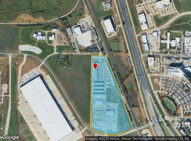3147 Jim Christal Rd, Denton, TX Parcel Map