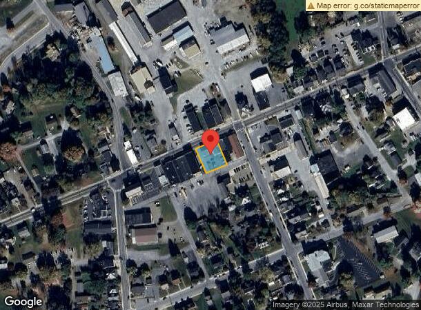  25 E State St, Quarryville, PA Parcel Map