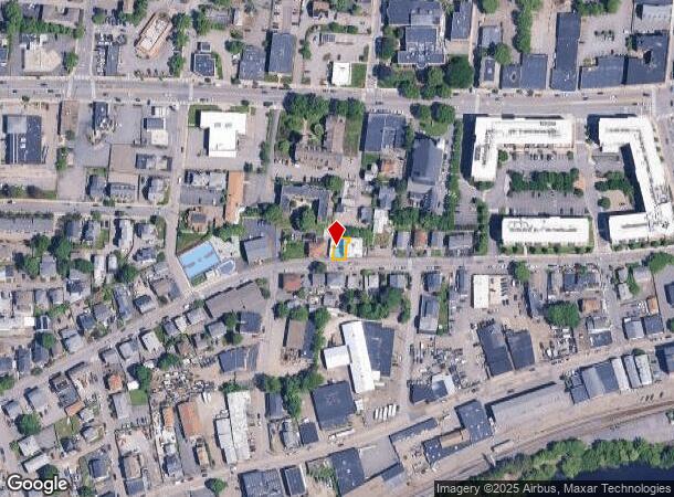  73 Charles St, Waltham, MA Parcel Map