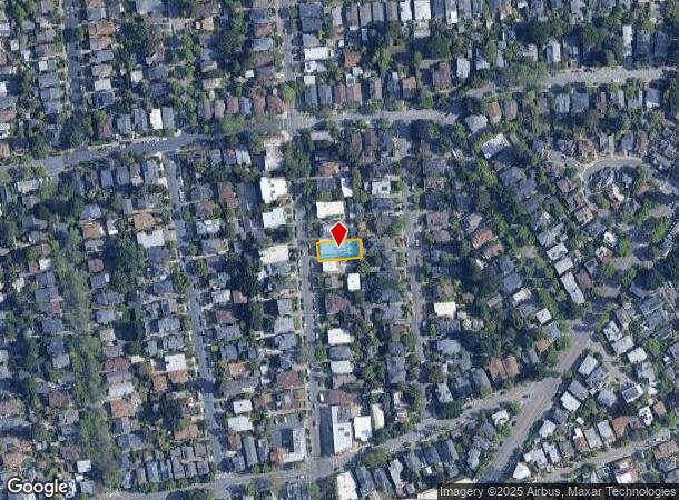 3125 College Ave, Berkeley, CA Parcel Map