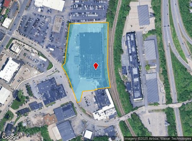  53 Millbrook St, Worcester, MA Parcel Map