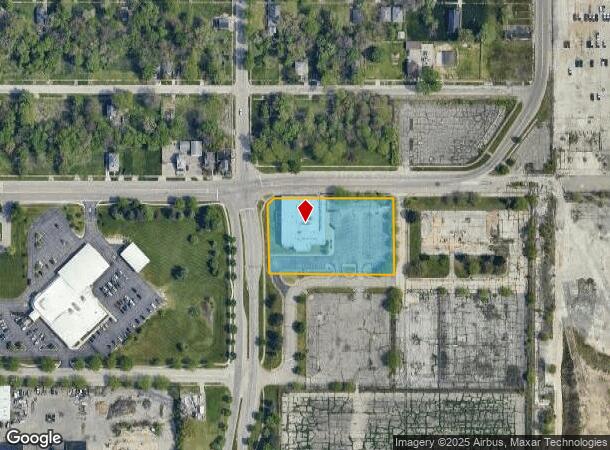  812 Leith St, Flint, MI Parcel Map