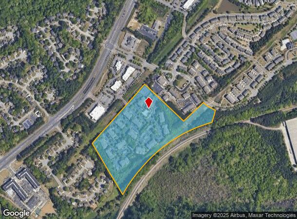  1525 Station Center Blvd, Suwanee, GA Parcel Map