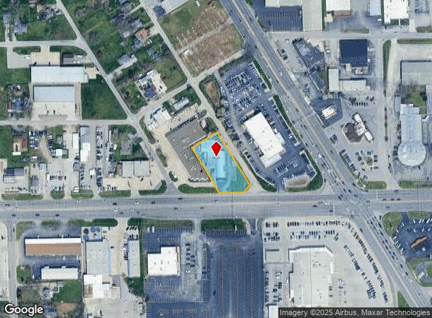  606 W Coliseum Blvd, Fort Wayne, IN Parcel Map