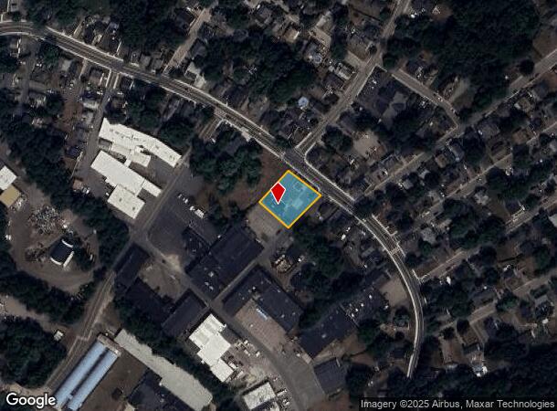 132 Elm St, Amesbury, MA Parcel Map