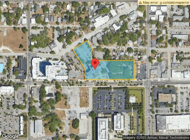  1150 Cleveland St, Clearwater, FL Parcel Map