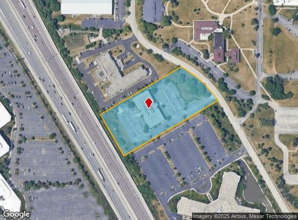  1500 Lakeside Dr, Bannockburn, IL Parcel Map